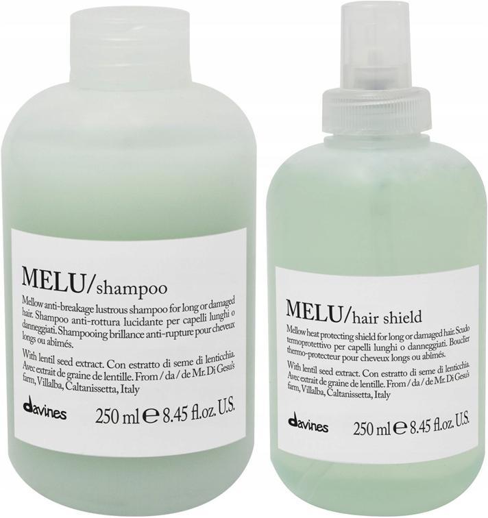Davines Melu Šampon S Teplým Ochranným Kondicionérem 2x250ML
