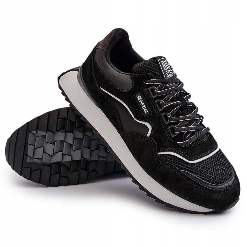 Pánské Tenisky Big Star NN174321 Černé 43