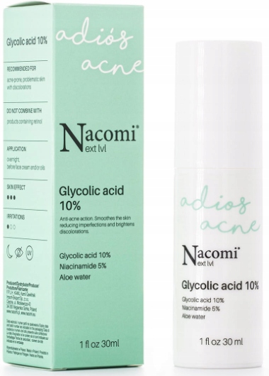 

Nacomi Next Level Serum Kwas Glikolowy 10% 30ml