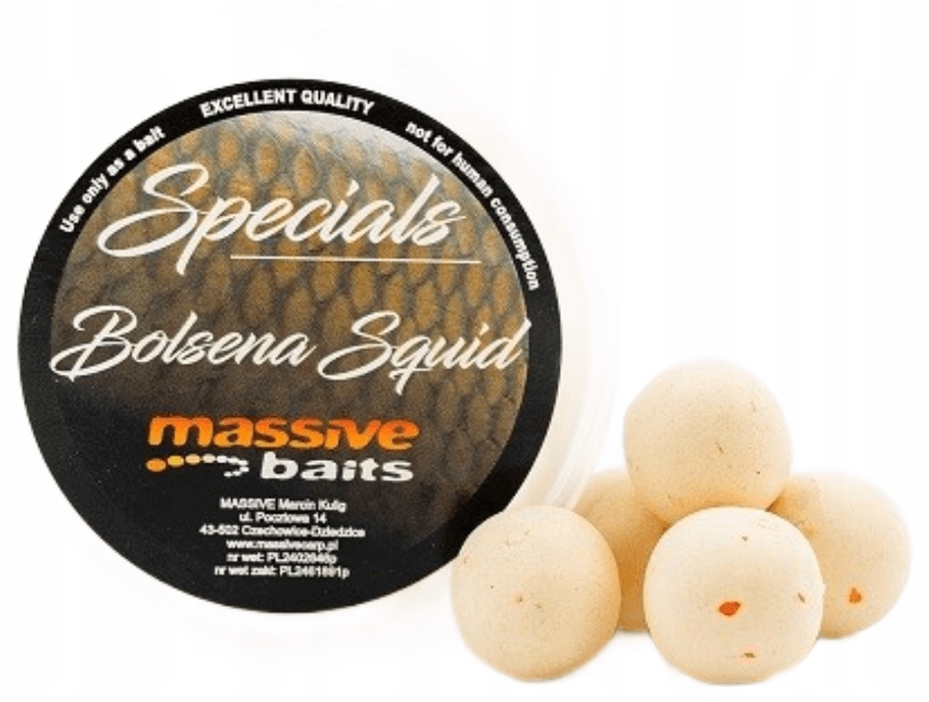 Kulki pływające Massive Baits Pop-up 18mm Bolsena Squid