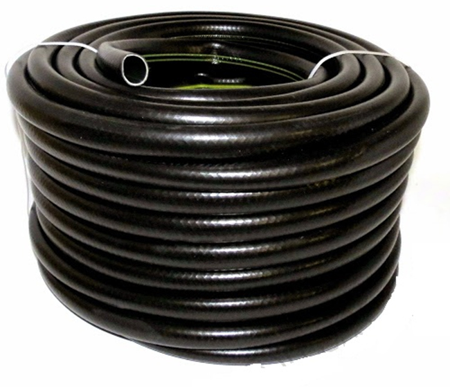 Wąż Ogrodowy Wzmocniony Czarny 1/2' 50M Lux