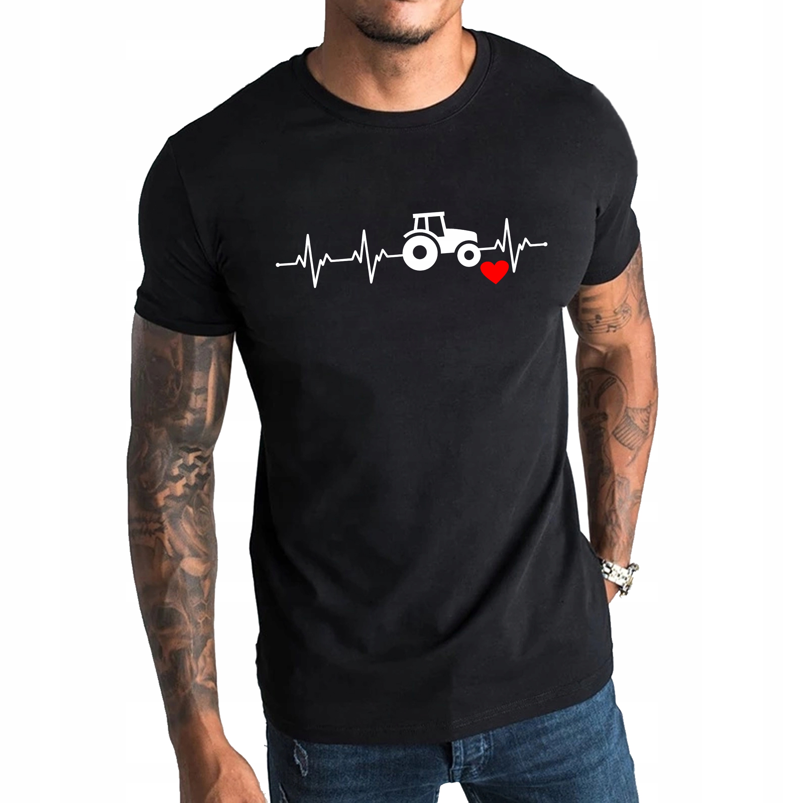 

T shirt koszulka Traktor Agro Rolnik M