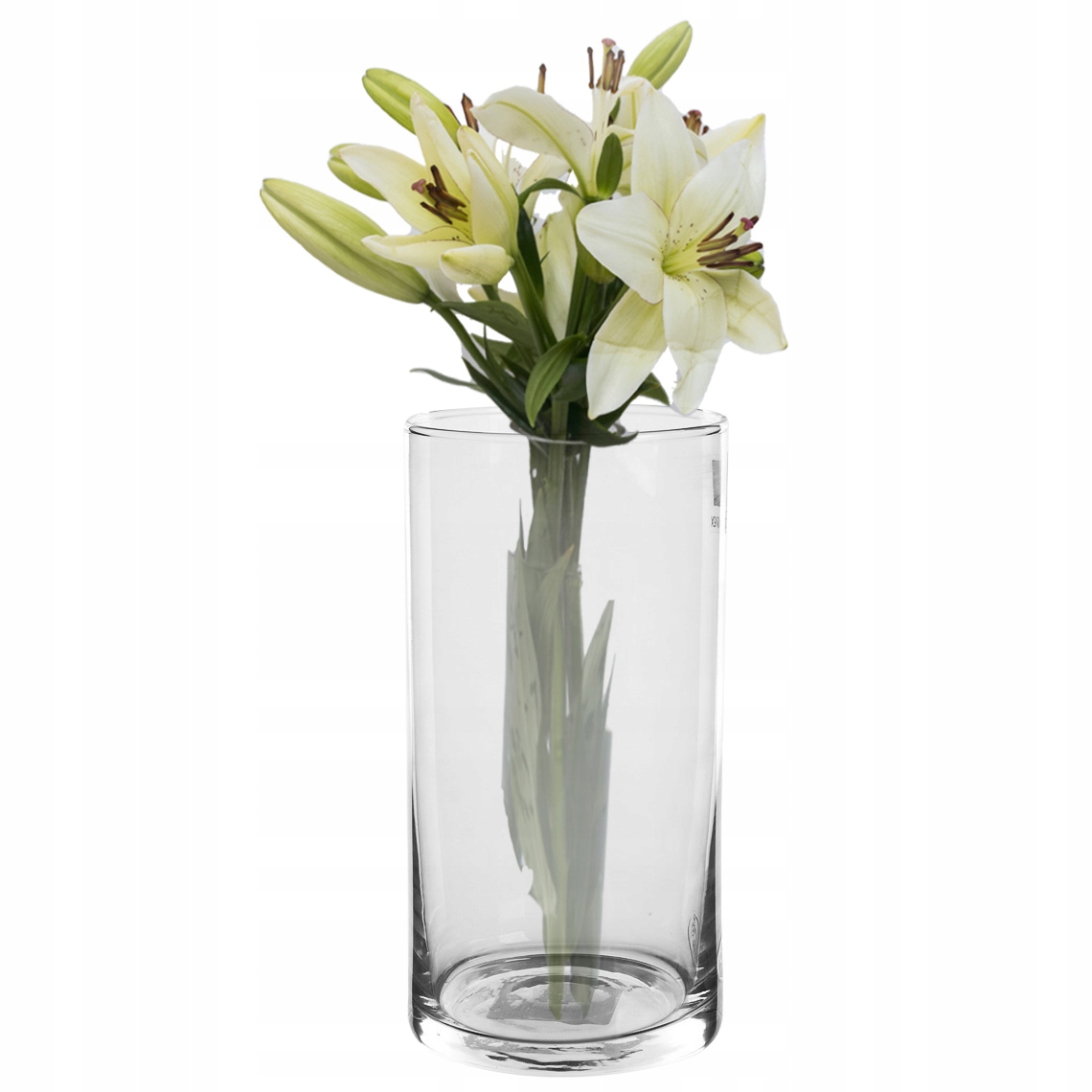 

Wazon szklany cylinder Tuba las w słoju wys 20cm