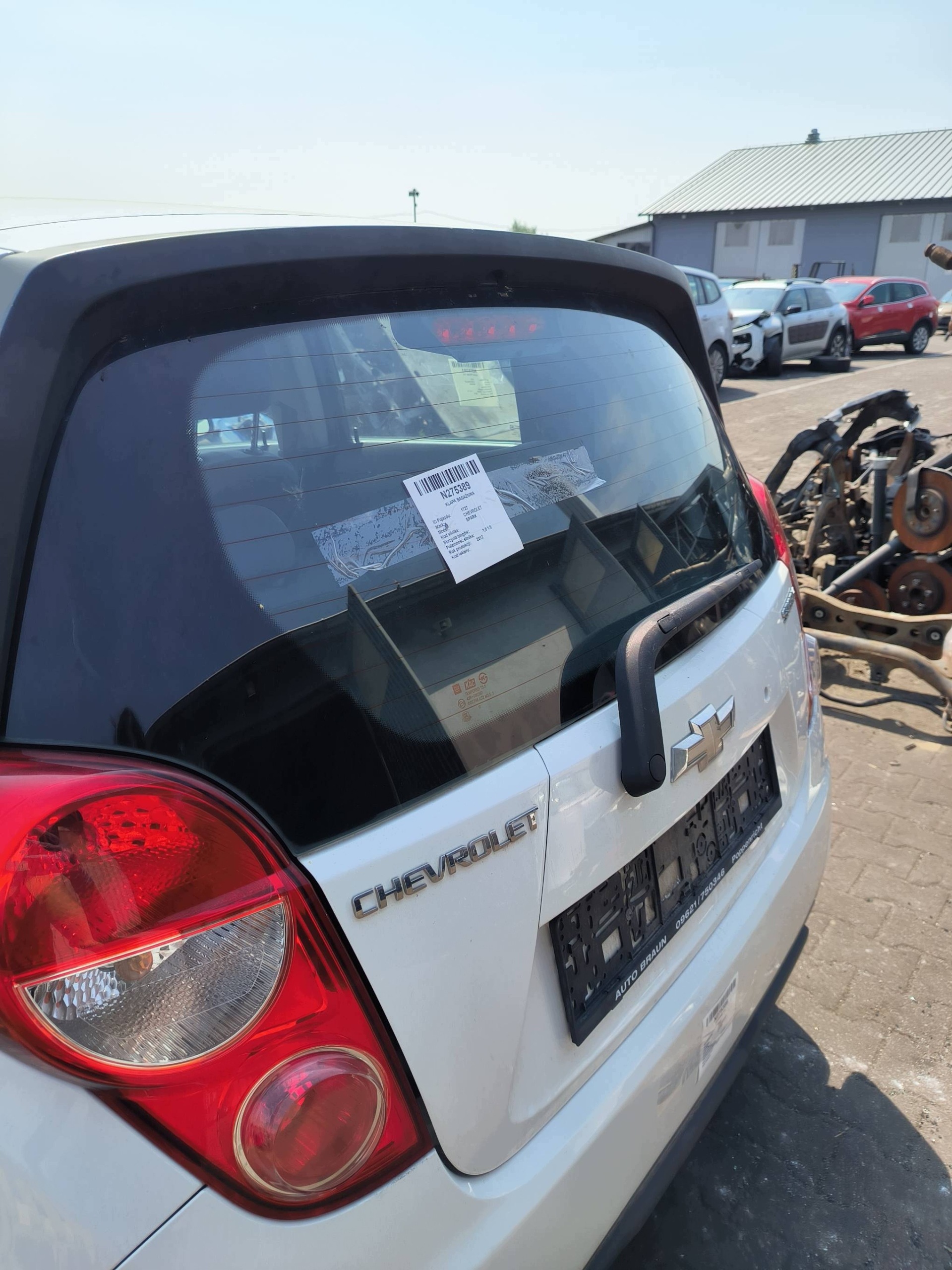 trunk door boot BIALA CHEVROLET SPARK III
