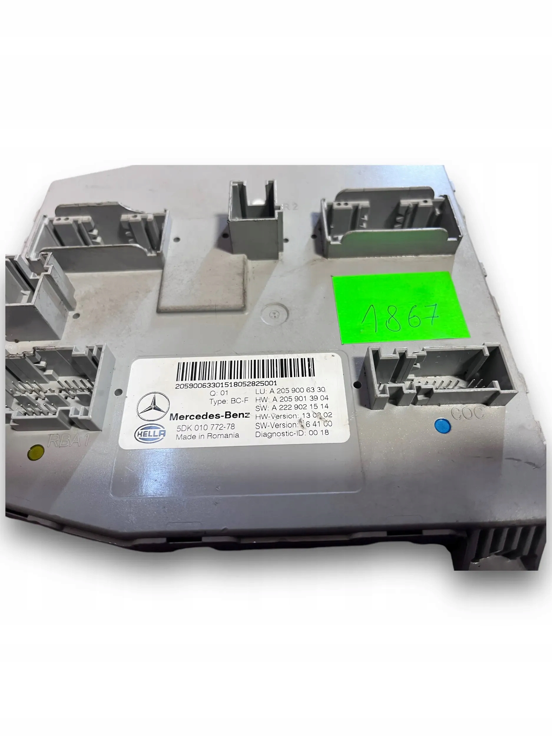 MERCEDES W205 control unit module SAM 2059006330 @M