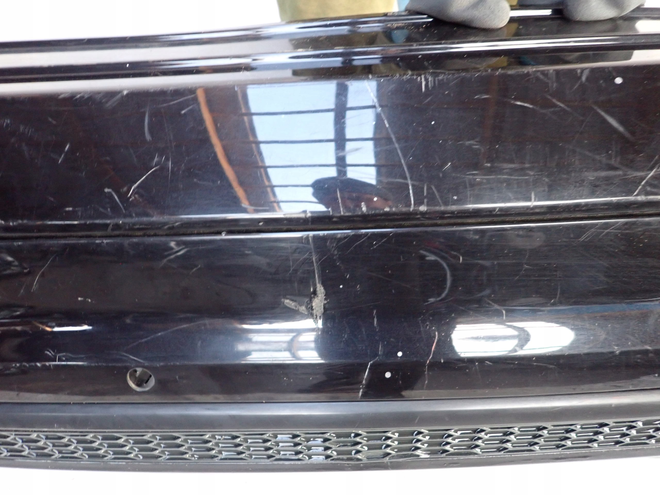 AUDI Q7 II 4M S-LINE 15-19 bumper rear part rear 6XPDC