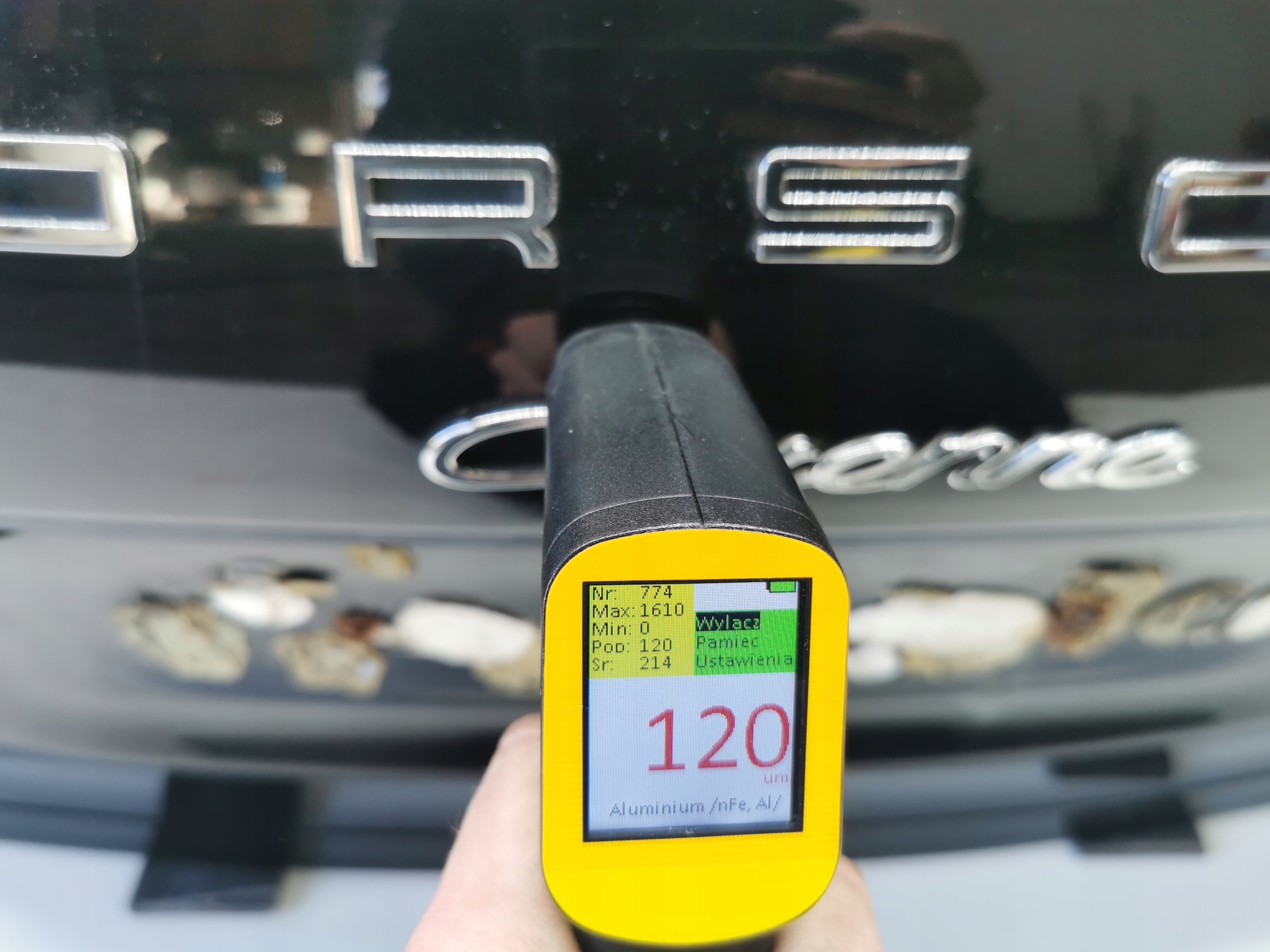 trunk door boot PORSCHE CAYENNE II 7P LC9X