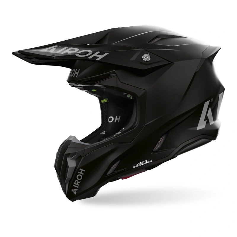 Kask motocyklowy Airoh Twist 3 Color Black Matt czarny mat Gratisy