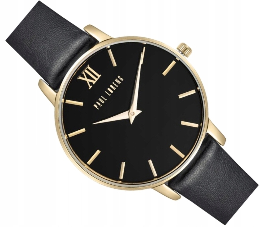 Dámské Módní Hodinky Paul Lorens PL12177A-1A2 Černé Na Řemínku Sada