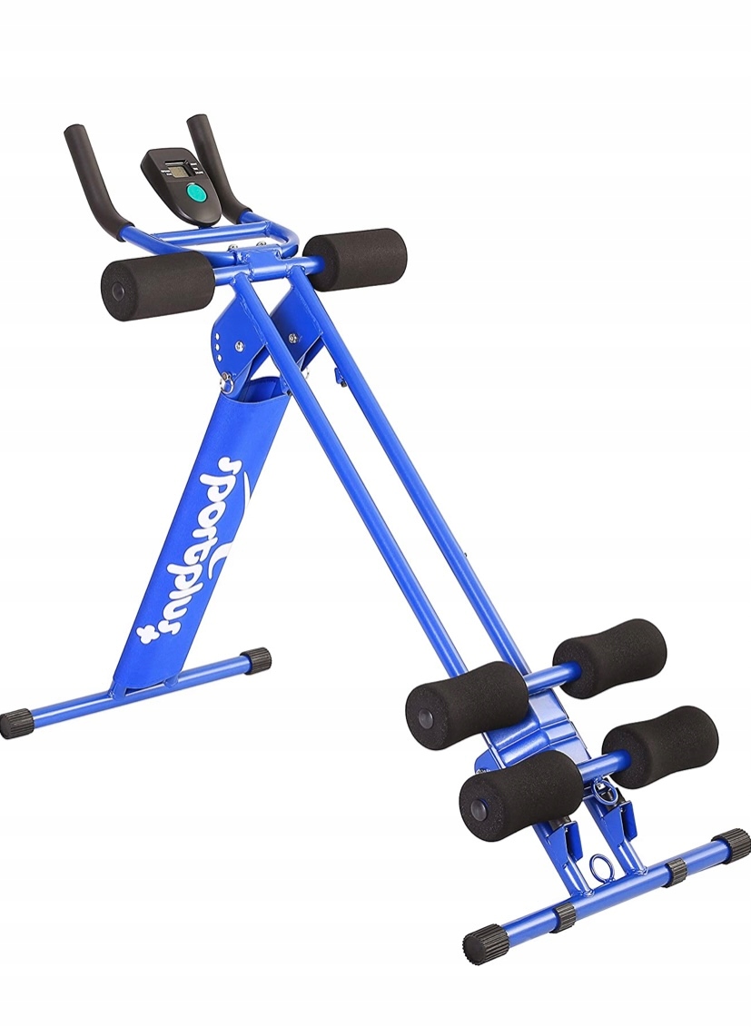 

Trenażer mięśni brzucha składany licznik Sportplus