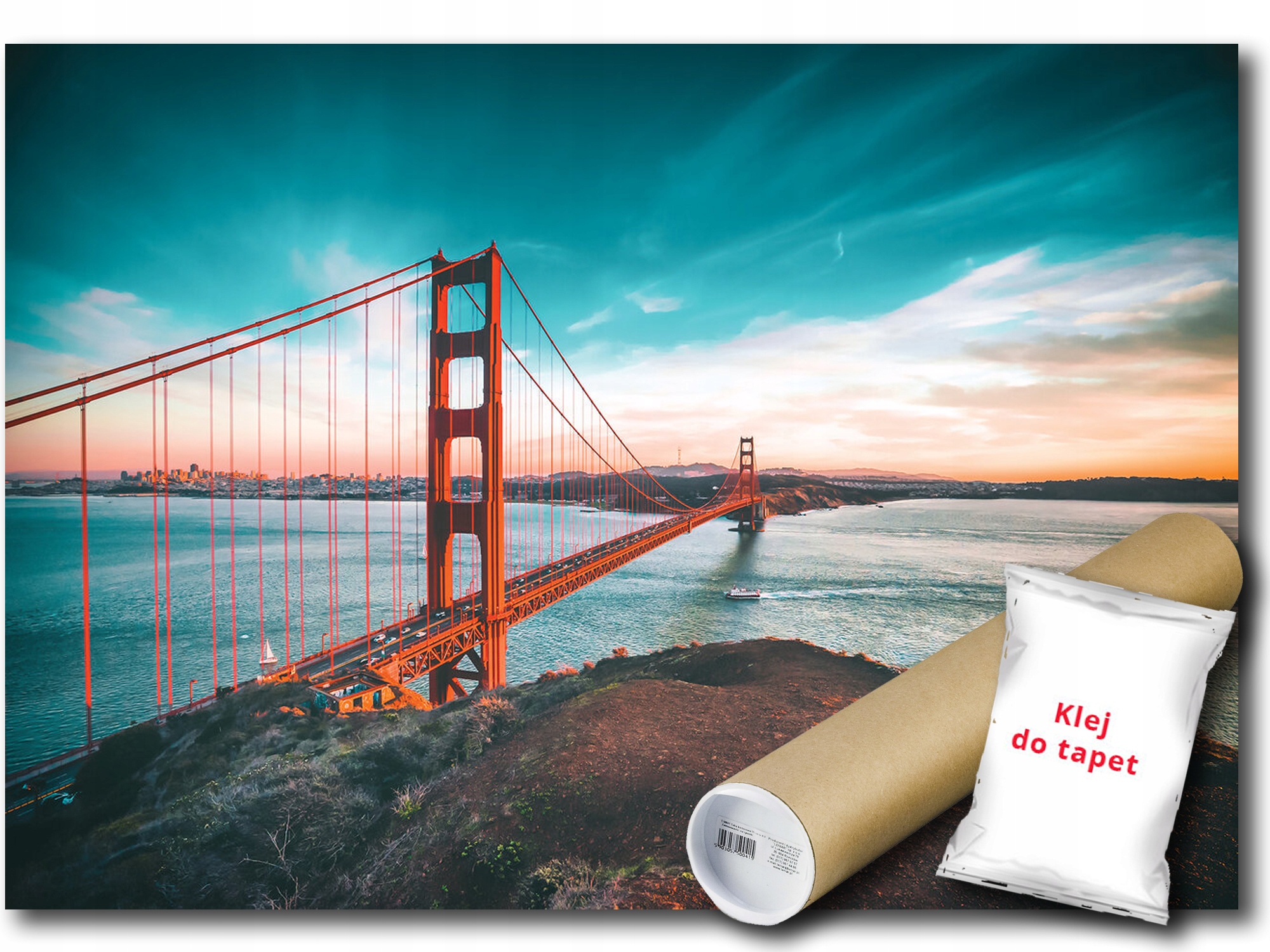 Vinylová Fototapeta Most Golden Gate San Francisco Kalifornia 368x254