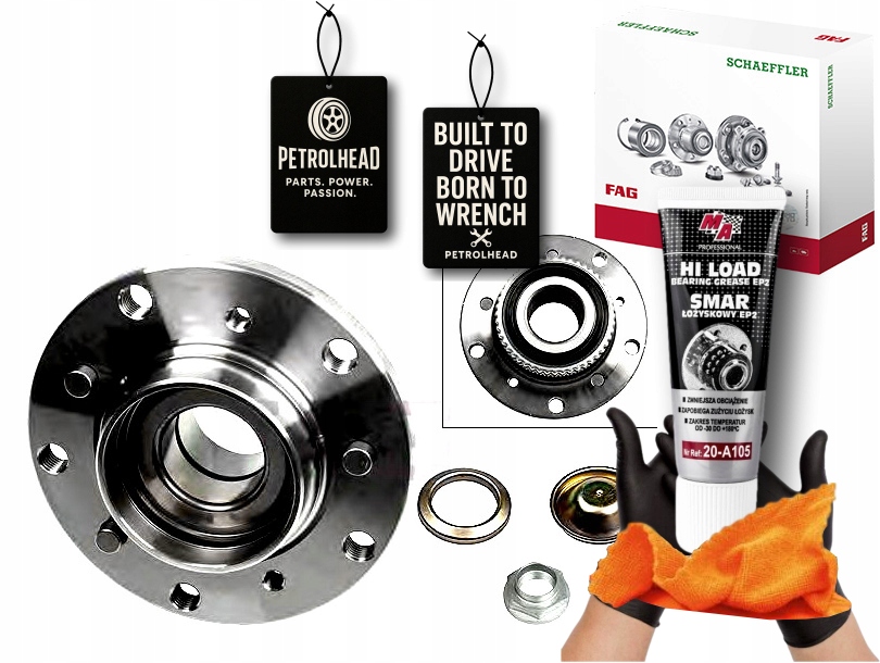 Sada Ložiska Kola S Nábojem Bmw 3 (E46) 3.2 07.00 #Petrolhead Pro+ Kit7