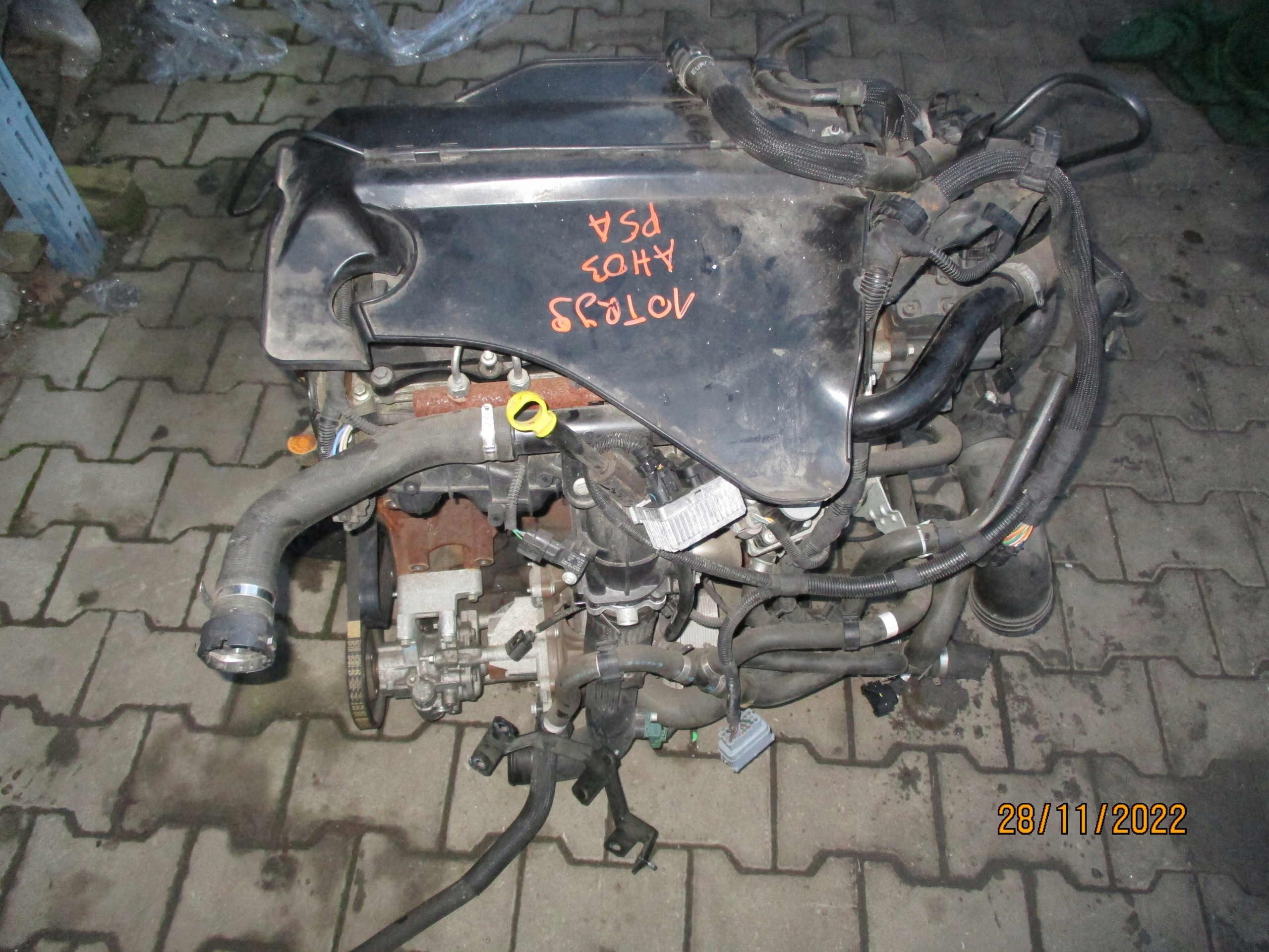 engine PEUGEOT CITROEN 2,2 10TRJ9 AH03 PSA