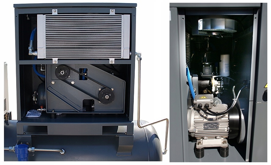 Kompresor olejowy Kupczyk KKS7,5/300D 270 l 10 bar Pojemność zbiornika 270 l