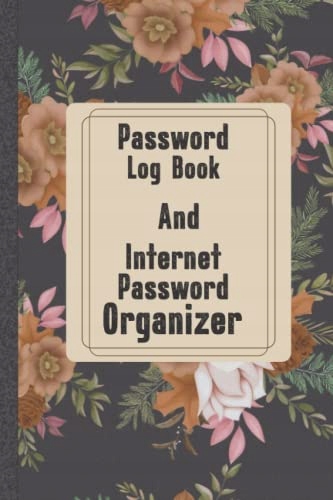 Prerou Publishing Password Log Book and Internet Password Organizer with Ta