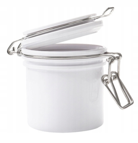 Szczelny pojemnik do przechowywania kleju do przedłużania rzęs BIAŁY