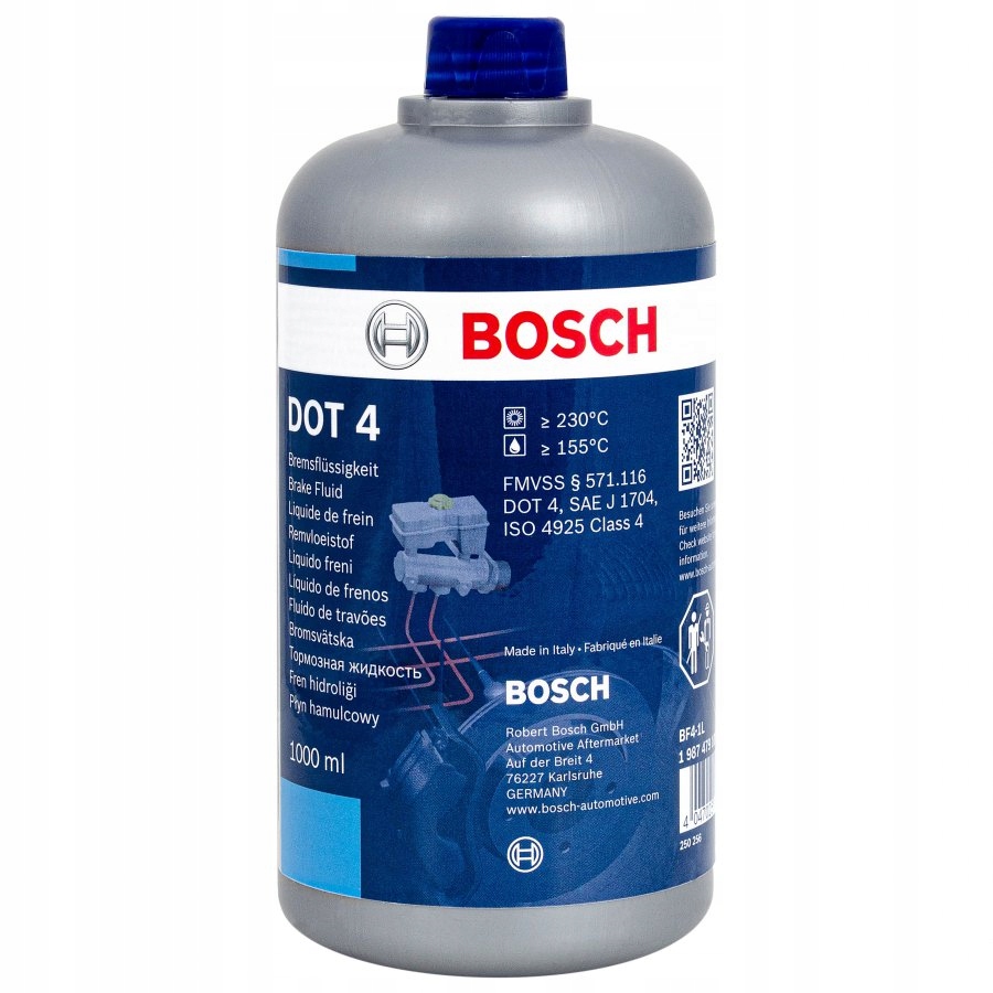 

Płyn Hamulcowy DOT4 1 L DOT-4 Bosch