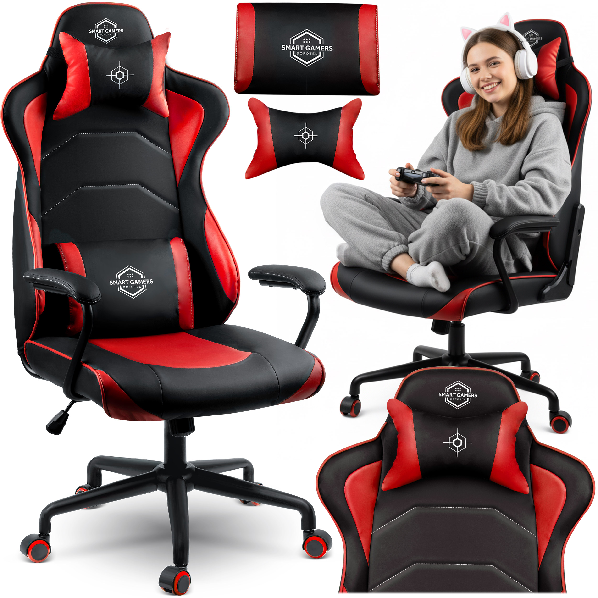 Fotel Gamingowy Katarina Biurowy Obrotowy Gracza