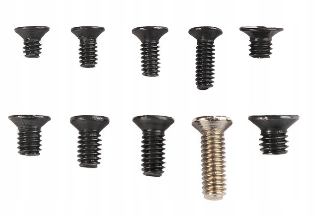 ŚRUBKI MONTAŻOWE DO LAPTOPA M2 M2,5 M3 500 szt. w pudełku Kod producenta abb6541e-a8a3