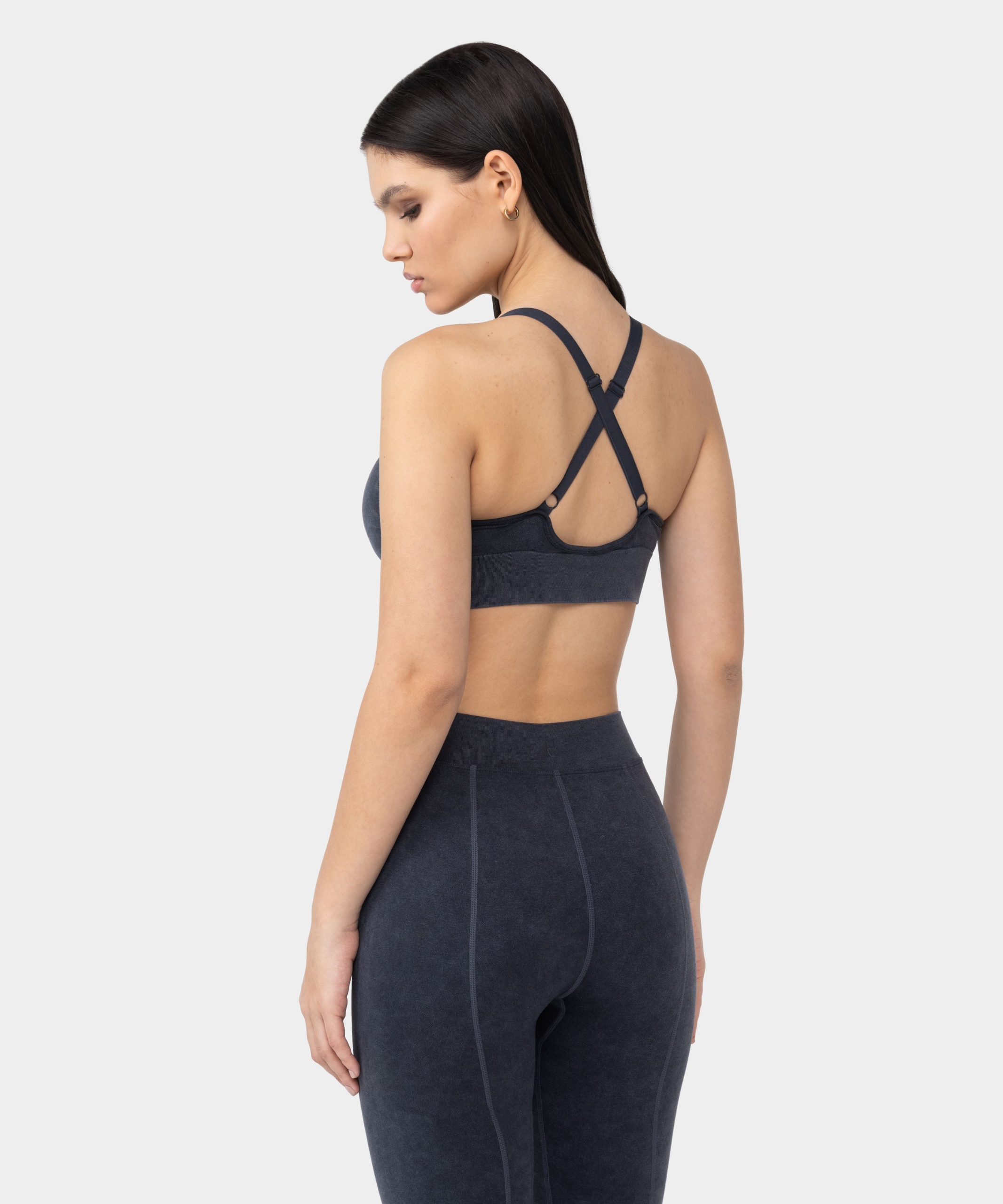 LEGGINSY GETRY BEZSZWOWE NA PILATES CZARNE - M EAN (GTIN) 5906565060907