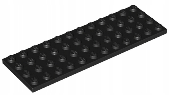 

Lego Płytka 4x12 Czarna/Black (3029/302926) 1szt