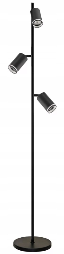 Lampa podłogowa Goldlux PARIS GU10 12 W czarny