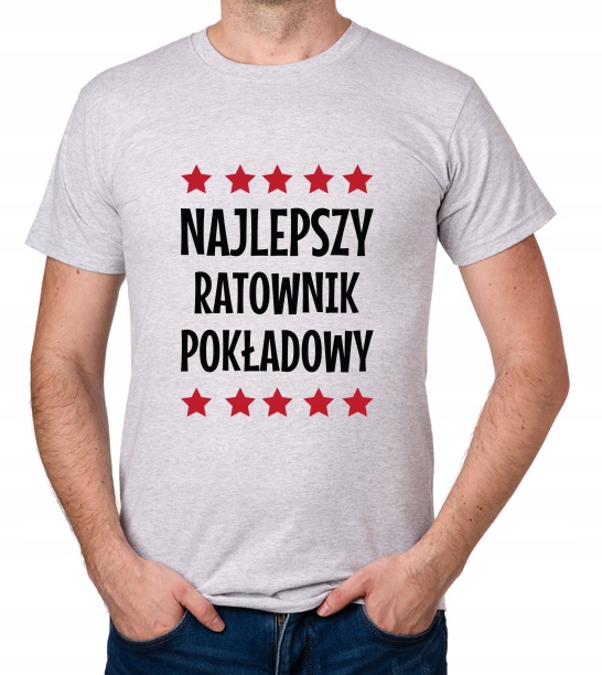 

koszulka Najlepszy Ratownik Pokładowy prezent