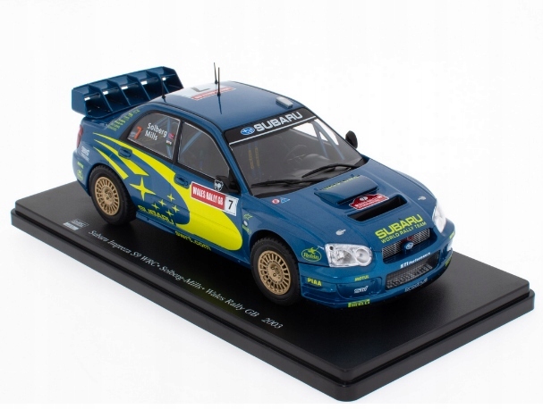 Subaru Impreza S9 Wrc Solberg-Mills Wales Rally Gb 2003 1:24