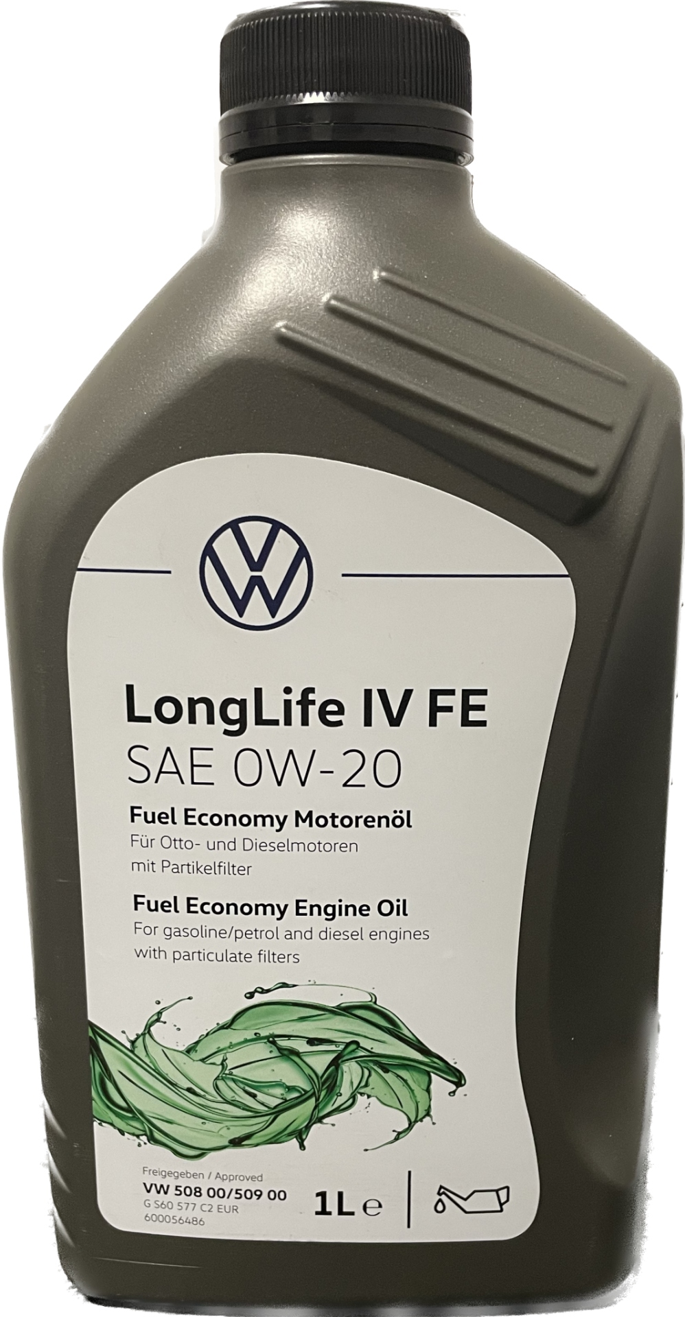 

Vw 0W20 1L. Longlife IV Fe Silnikowy Olej Syntetyc