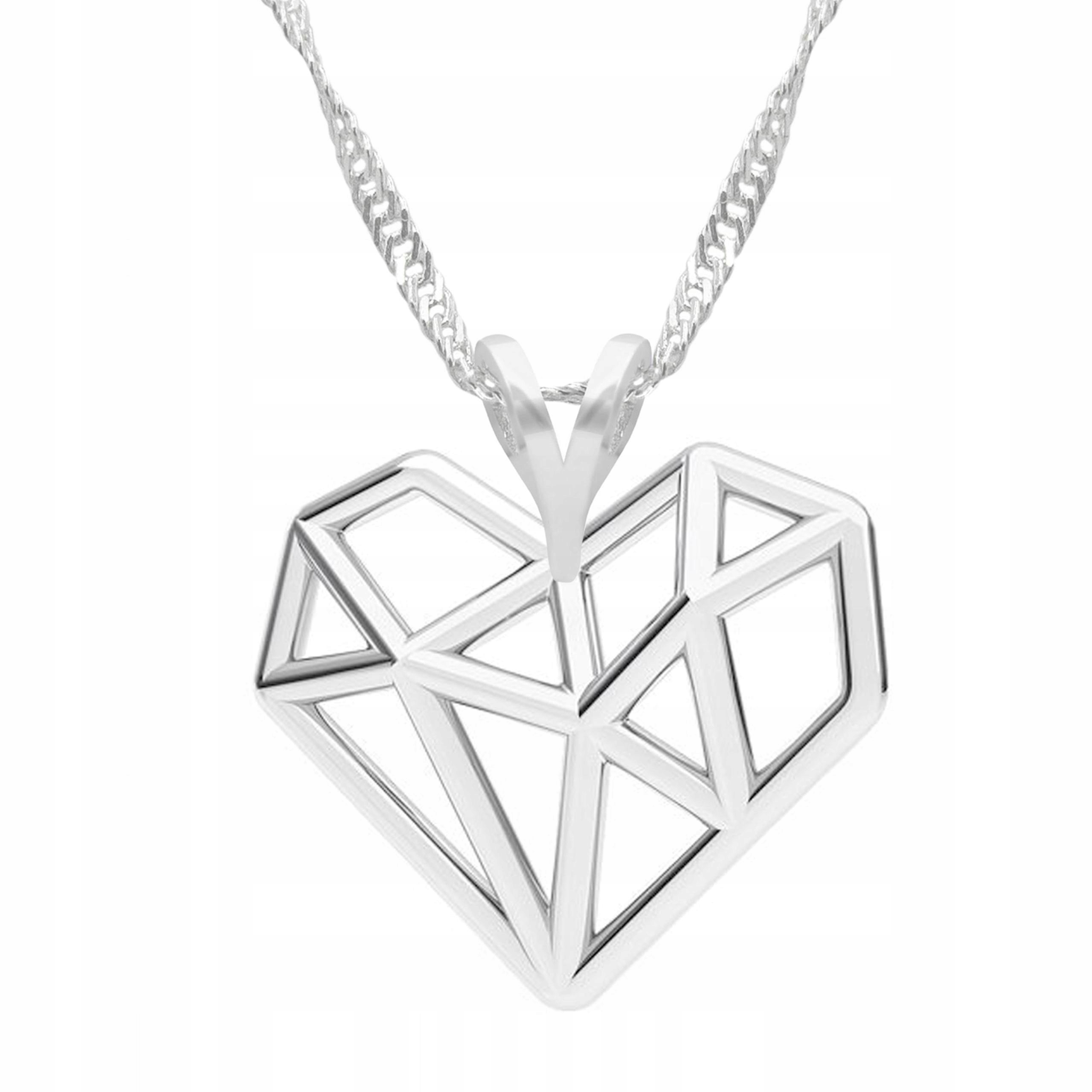 Stříbrný náhrdelník se srdíčkem Srdce Stříbro 925