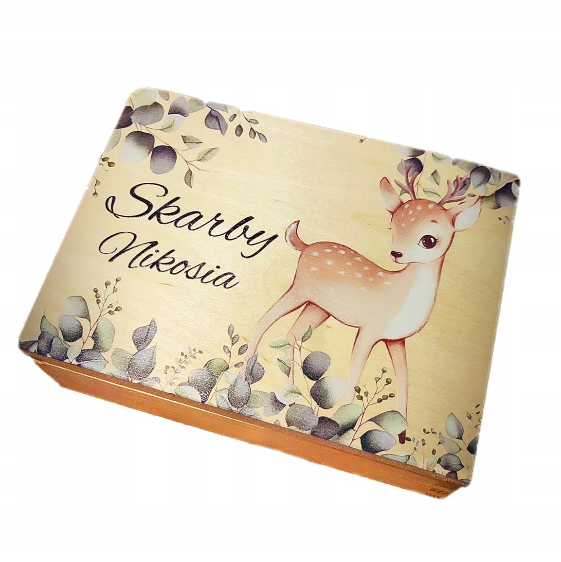 PUDEŁKO SKRZYNKA SKARBY DLA DZIECI GRAFIKA PERSONALIZOWANA Marka inna marka