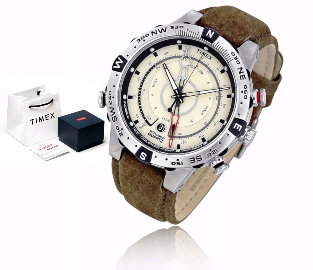 Hodinky pro může Timex Expedition T2N721 s kompasem, teploměrem krabička Gravírování