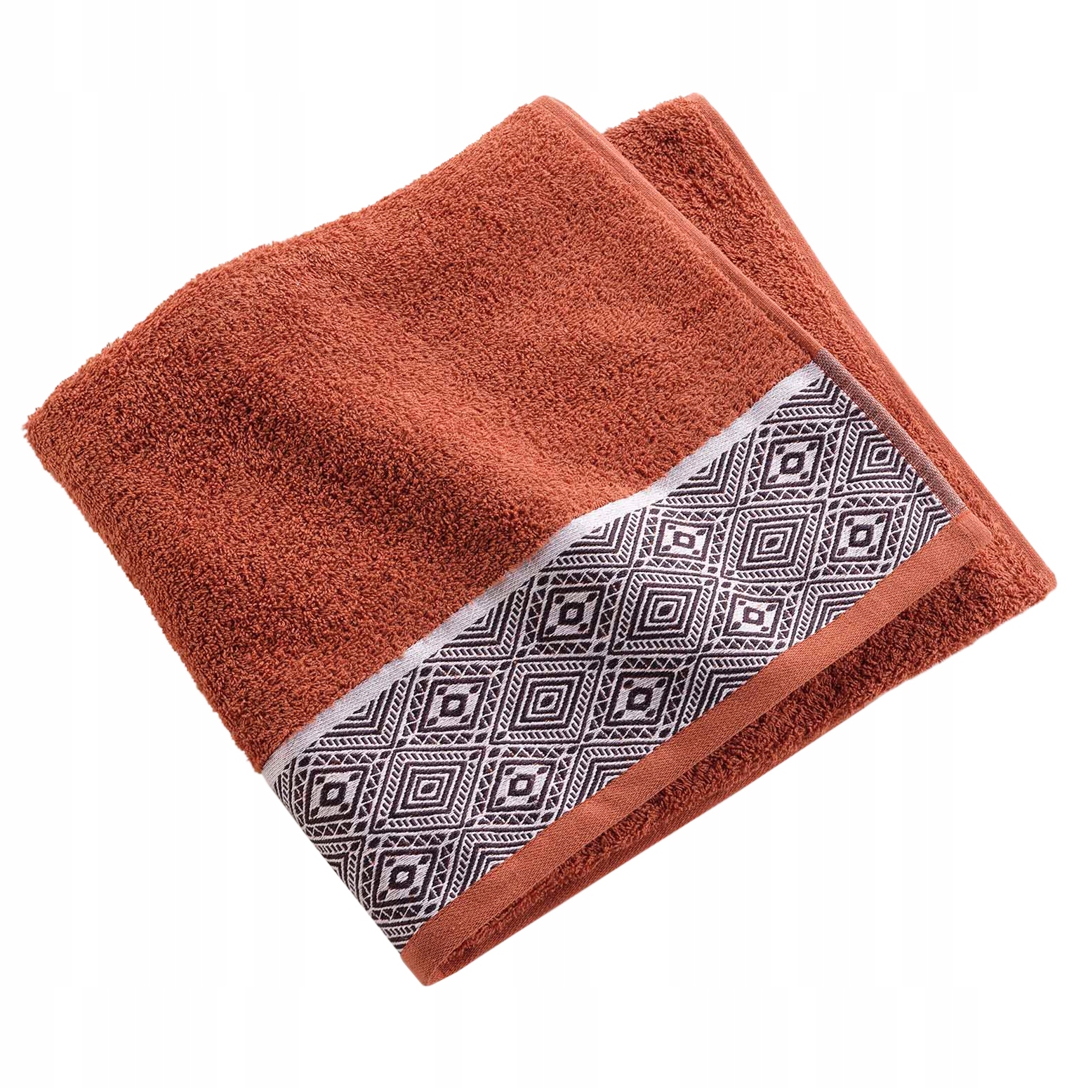 

Ręcznik kąpielowy Jacquard 90x150 miedziany