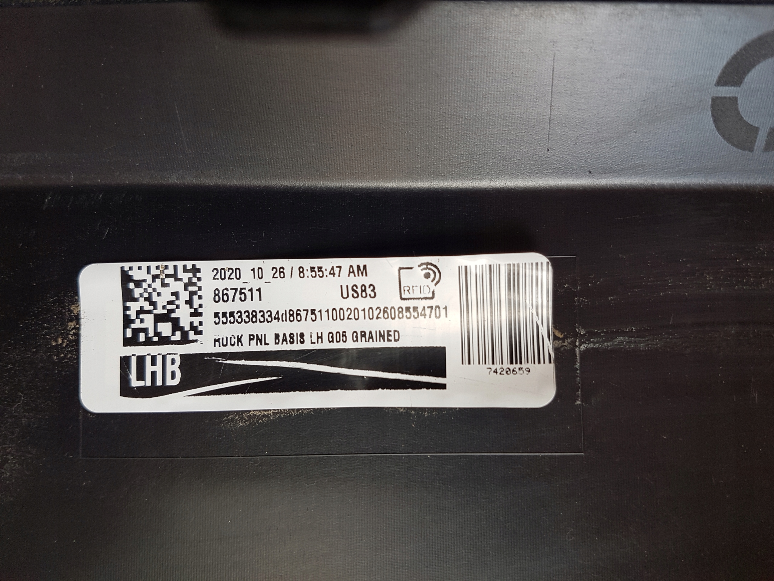 moulding threshold left BMW X5 G05 7420659