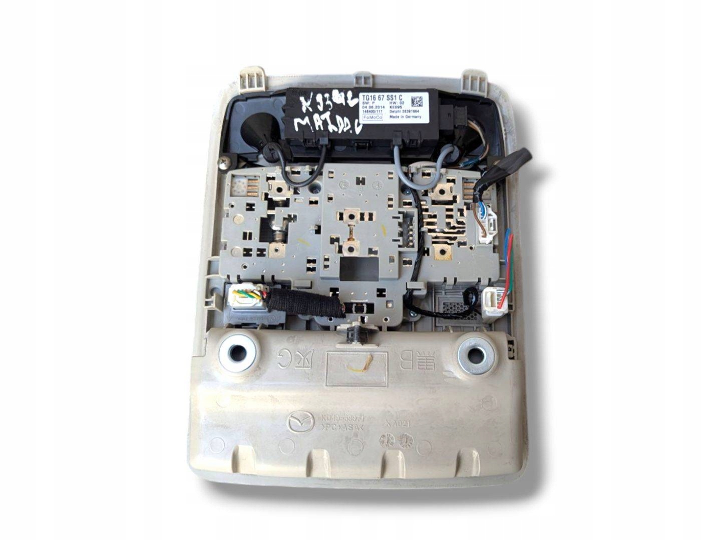 light oswietlenie cabs front Mazda 6 3 GJ 2015 TG1667SS1C