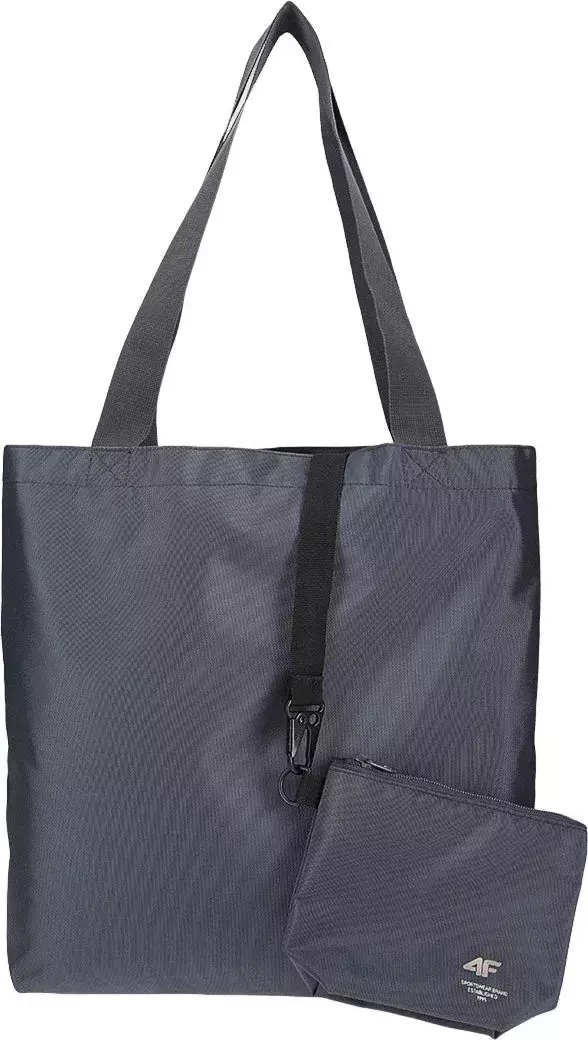 

Torba na ramię shopper 4F szary 4FSS23-ASBGF022