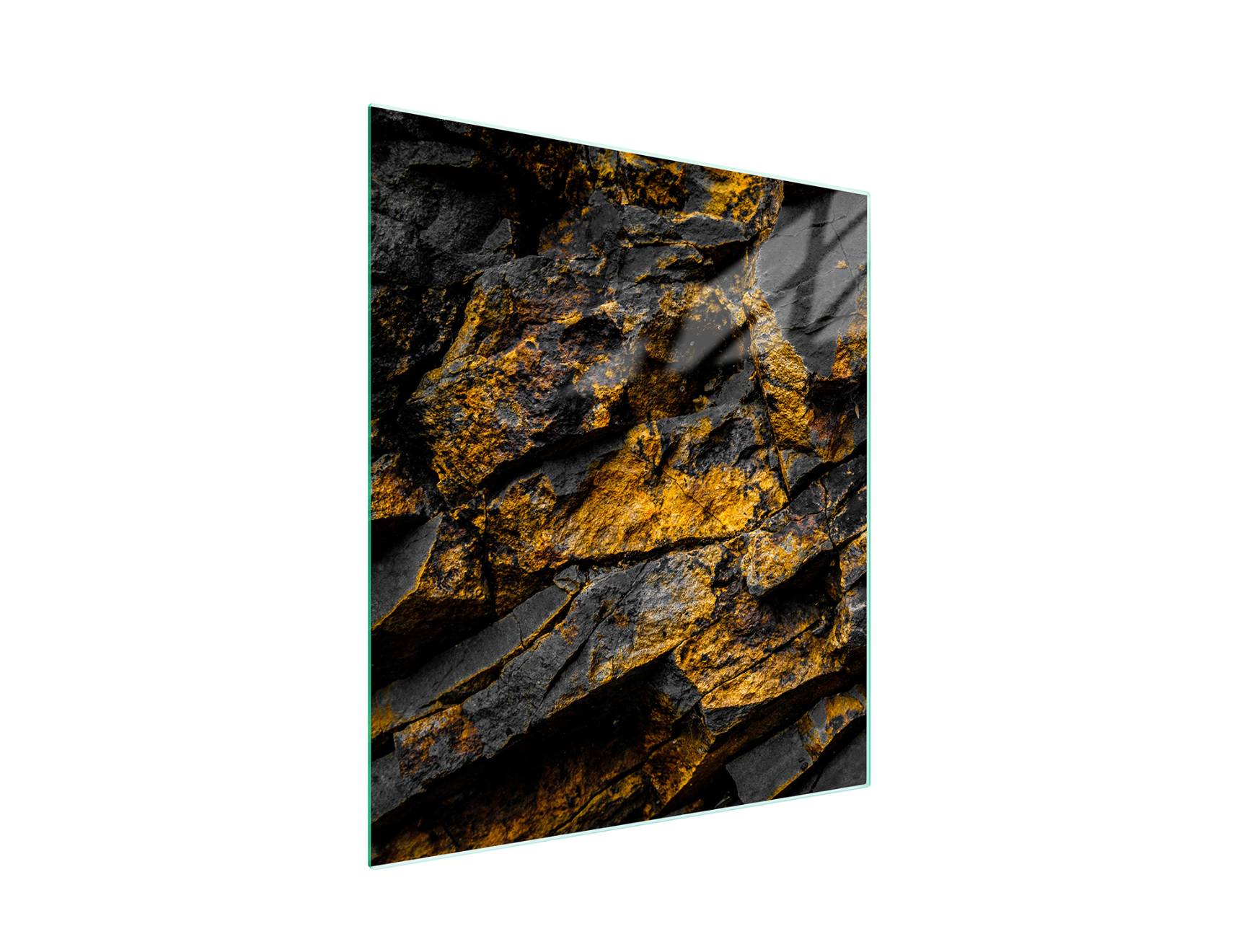Skleněná Deska Na Krájení 45x52 Skála Tvrzené Sklo 7v1