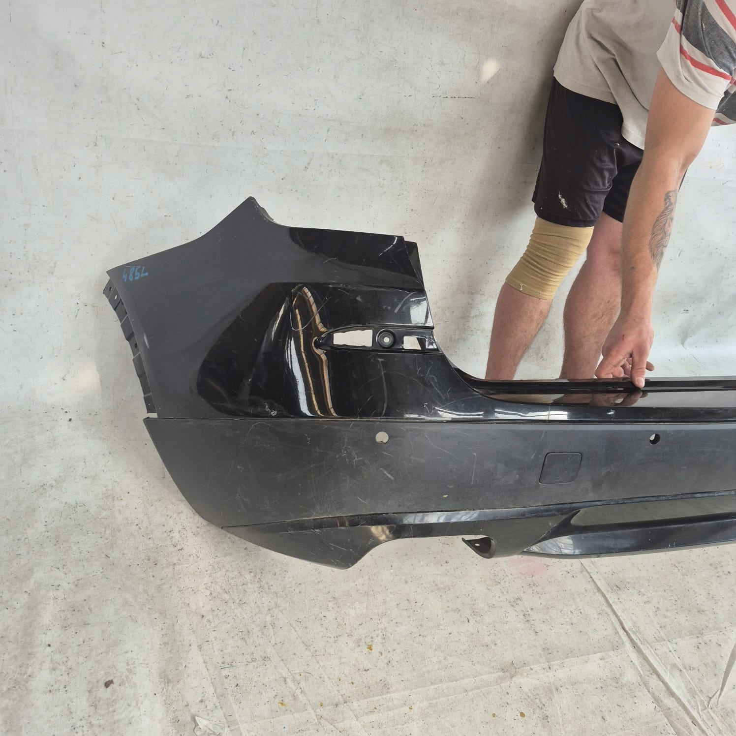 BMW X3 F25 10-14 bumper rear part rear PDC