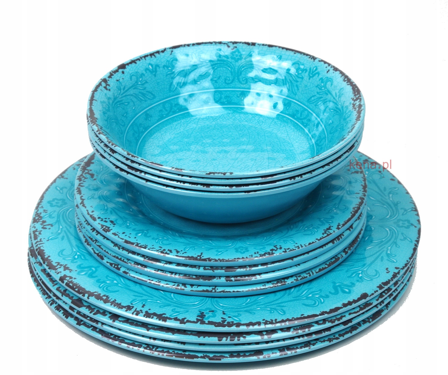 Naczynia komplet 12 cz Stone Line Gimex miski