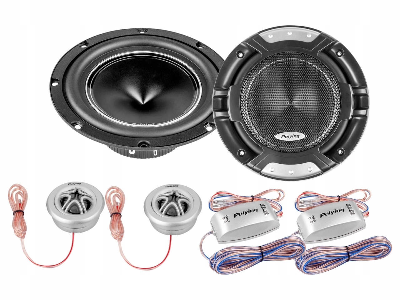 GRATISY# ZESTAW GŁOŚNIKI SAMOCHODOWE 6,5 TWEETERY ZWROTNICE