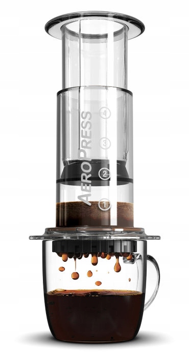 AeroPress Clear Zestaw Zaparzacz do kawy filtry
