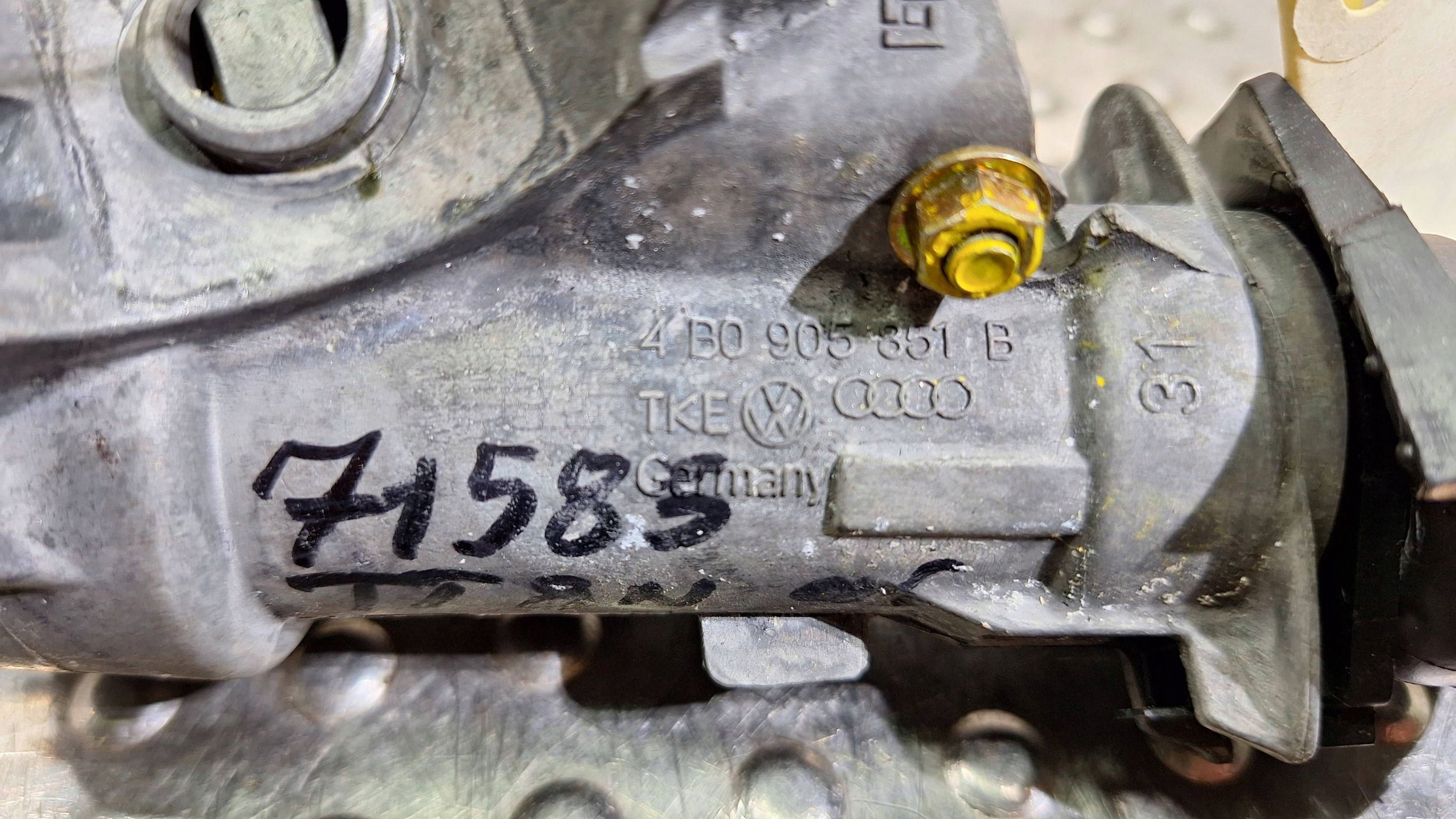ignition key KPL 4B0905851B AUDI TT 8N 1.8T