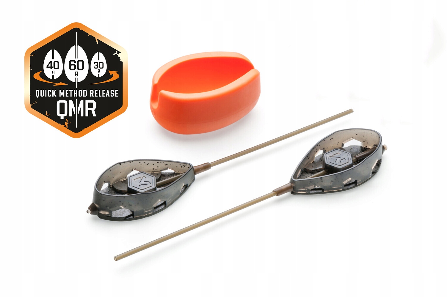 Method Feeder set Qmr Flat XL long 50g/60g/foremka