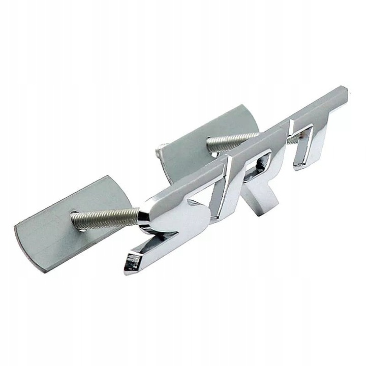 EMBLEMAT LOGO GRILL SRT DODGE JEEP CHRYSLER SREBRN