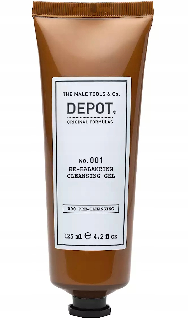 Depot 001 Čistící gel pro podrážděnou exfoliovanou pokožku hlavy 125 ml