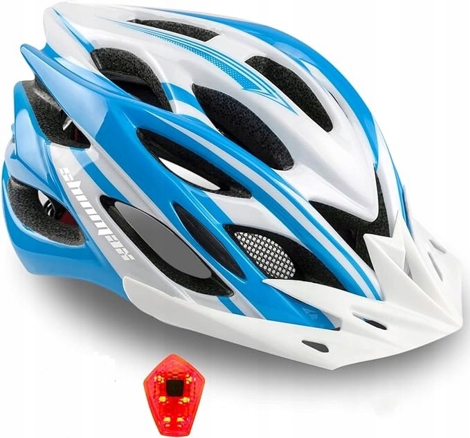 Kask rowerowy na rower Shinmax HT19 r. uniwersalny Niebieski M/L