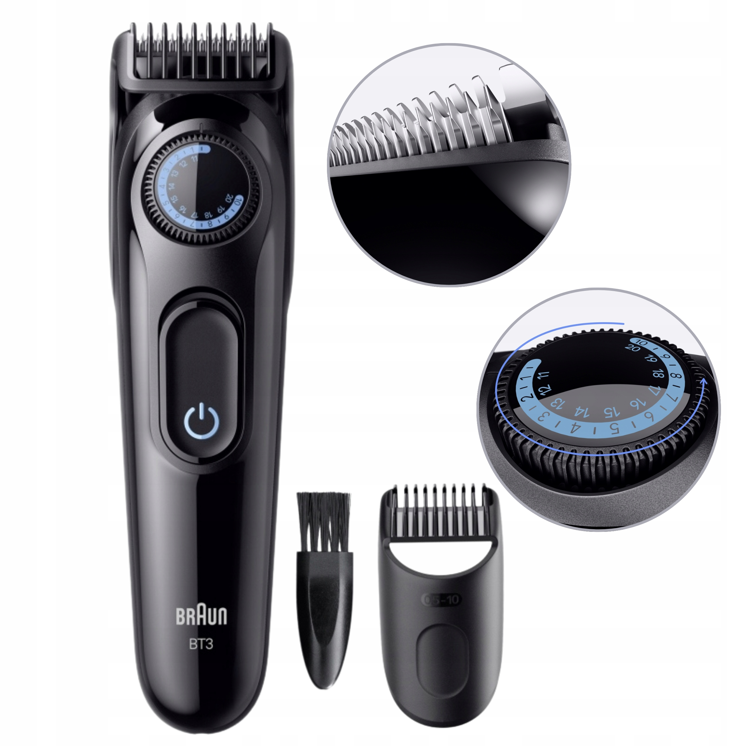 Braun Trymer do zarostu 2 przyrządy