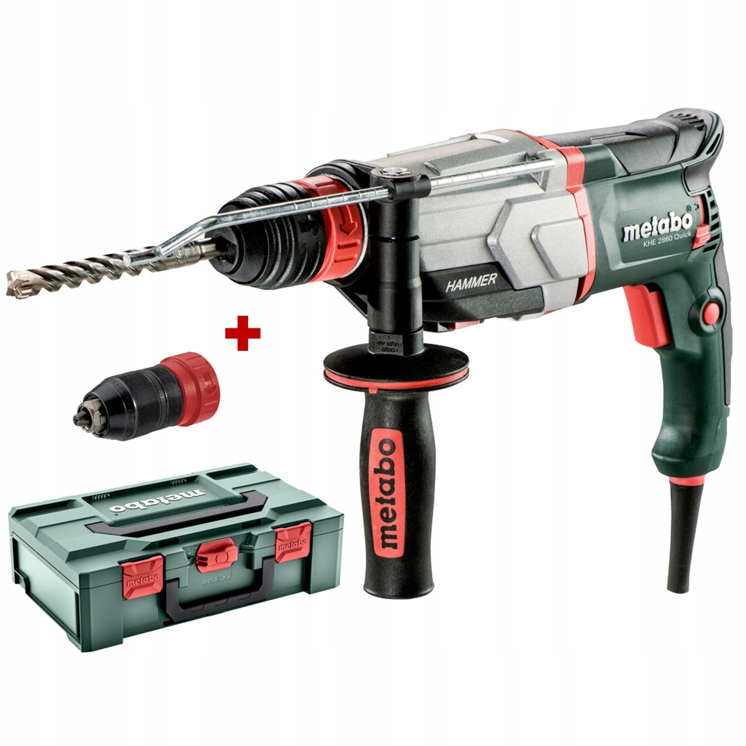 Młotowiertarka Metabo Khe 2860 Quick 880W SDS-Plus, 3.2 J
