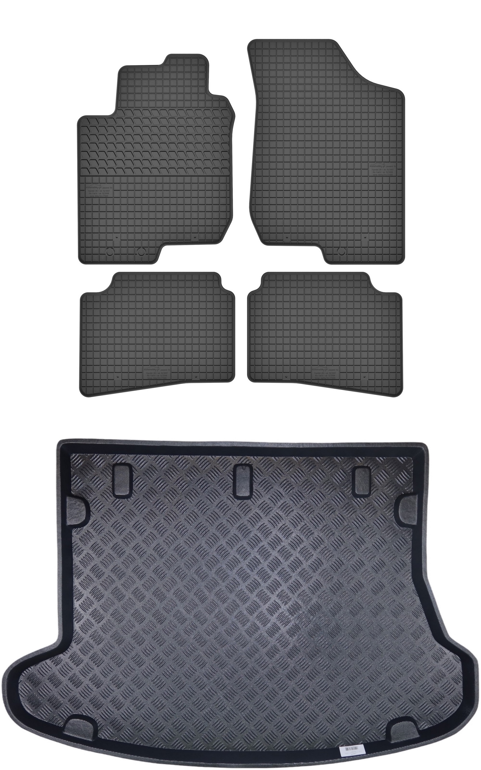 Koberce batožinový priestor pre: Hyundai i30 I 2007-2012 kombi