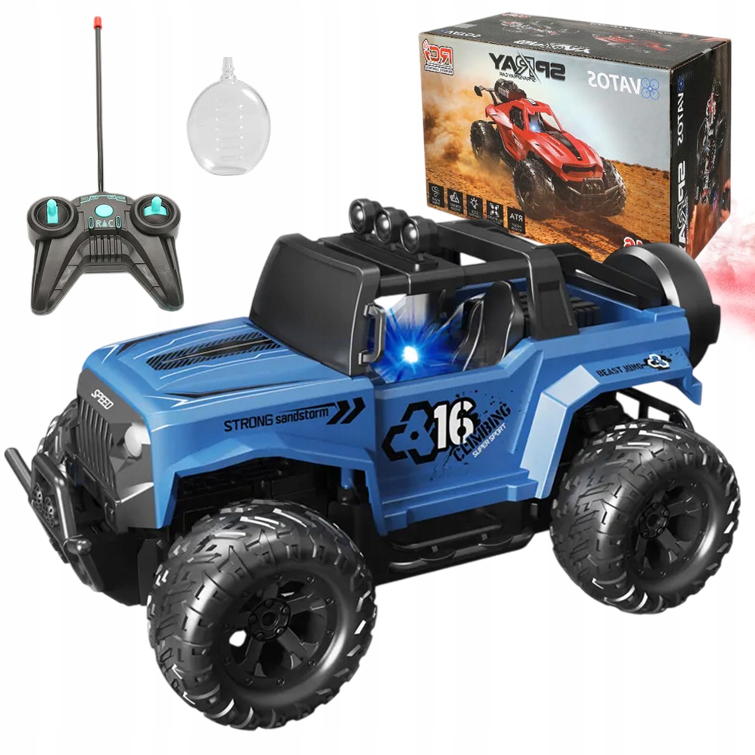 Auto Na Dálkové Ovládání Terénní Auto Rc 1:16 Dárky